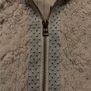 Pilcro Cream Sherpa Jacket Anthropologie